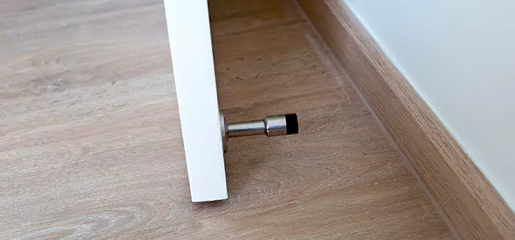 Magnetic Door Stop Integration Hickory