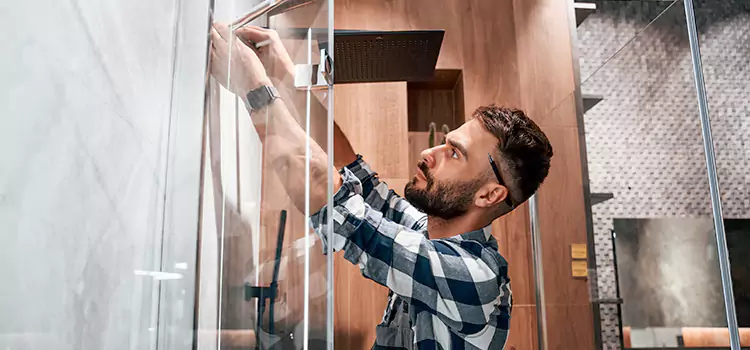 Replace Shower Doors with Frameless Hickory