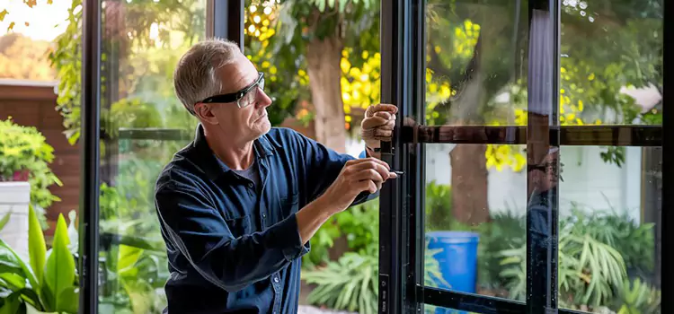Replacing Sliding Door Lock Hickory